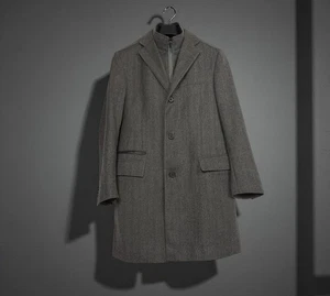 Corneliani CC Collection Removable Bib Sport Coat Jacket Size 46 R - Picture 1 of 19