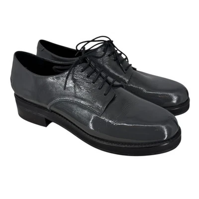 Zapatos Derby Oxford Rachel Comey Charol Talla 9 Gris Modernos  Foto 1 de 4