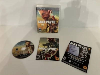 Max Payne 3 PS3 Juego Completo CIB Playstation 3 Foto 1 de 4