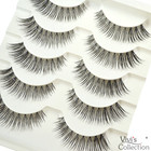 Eyelashes False Lashes Natural Wispy Cat Eye Long 3D Mink Full Volume Clear Band