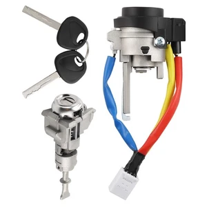 Interruptor de cilindro de bloqueo de encendido + 2 llaves para Kia Rio 13-17 Optima 11-15 81900-1WK00 - Imagen 1 de 19