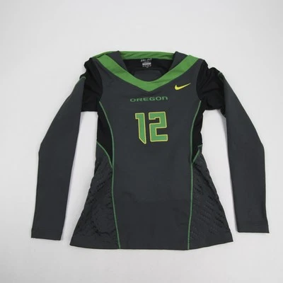 Oregon Ducks Nike Practice Jersey - Volleyball Women's Dark Gray/Black Used - Image 1 of 4