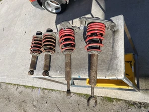 Genuine Audi RS6 Top Mounts & Coilover Audi S6 RS6 4B VW Passat 3B 3BG 4motion - Picture 1 of 11