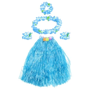 Disfraz de Baile Luau Falda de Hierba Para Mujer Niño Faldas Hawaianas para - Imagen 1 de 12