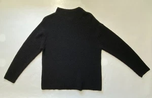 GUTER Petite PS Jones New York Damen Strickpullover schwarz Rundhalsausschnitt Langarm - Bild 1 von 6
