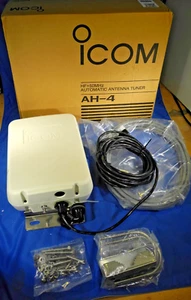 Icom AH-4 Remote Mount HF Antenna Tuner For Icom Radios Excellent Condition LOOK - Zdjęcie 1 z 17