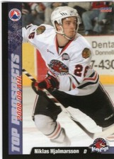 Niklas Hjalmarsson 2008-09 AHL Top Prospects Rockford IceHogs