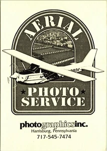 Postal de servicio de fotografía aérea Inc Harrisburg Pennsylvania - Imagen 1 de 2