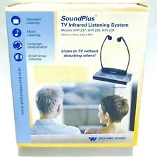 Williams Sound Wir 238 SoundPlus Tv Infrared Listening System