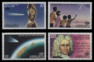 Vanuatu 1986 - Mi-N.o 728-731 ** - Estampillada sin montar o nunca montada - Halley - Espacio / Espacio - Imagen 1 de 1