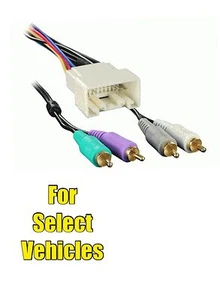 Arnés de cable estéreo para radio de automóvil retención JBL/amplificador de síntesis para algunos Toyota + Lexus - Imagen 1 de 1