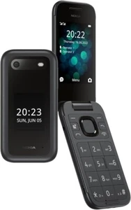 NEW Unlocked Nokia 2660 Flip - Dual Sim, Big button Senior phone - BLACK or RED - Picture 1 of 13