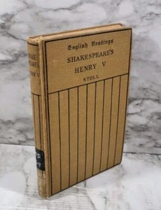 English Readings Shakespeare Henry V Stoll 1922 Hardback Book - Picture 1 of 17