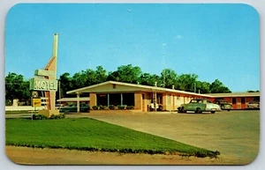 Postcard Modernaire Motel, AAA-Approved, Smith Center Kansas Posted - Picture 1 of 2