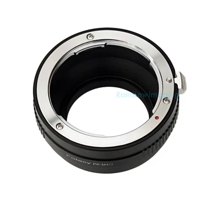 FOTASY Pentax PK Lens to Micro 4/3 m4/3 Adapter for BlackMagic Design MFT Mount Camera