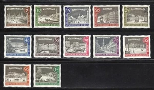 Germany 1962-63 SC# 9N196-9N207 - German Buildings - Complete Set M-NH Lot # 193 - Picture 1 of 1
