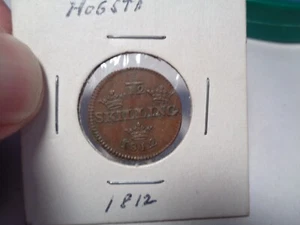 Sweden 1/12 Skilling 1812 Copper Charles XIII - Picture 1 of 5