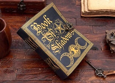 Handmade Book Of Shadows Leather Grimoire Magic Journal Diary For Unisex Adult - Image 1 of 4