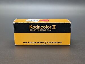 Vintage Kodacolor II Color Negative Film C116 8 Exposures SEALED