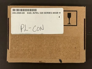 INTEL 40GB SSD 306-2569-00 320 SERIES SATA 32724AM - Picture 1 of 2