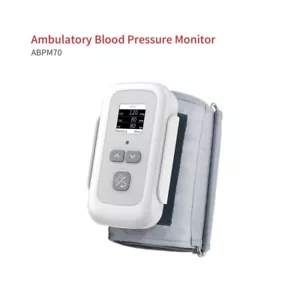 ABPM70 Ambulatory Blood Pressure Monitor 24h Upper Arm NIBP Holter Machine，NEW - Picture 1 of 5