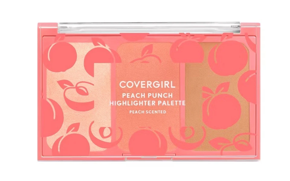 New Covergirl Peach Punch Highlighter Palette Peach Scented 100 - Image 1 of 1