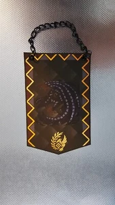 Monster Hunter Wilds Gore Magaala Custom Made Mini Stoffbanner - Bild 1 von 2