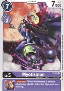 1x Myotismon - P-019 - P (Official Tournament Pack Vol.1) Digimon Digimon Promos - Bild 1 von 1