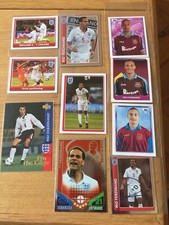 rio ferdinand Football Card Bundle X10 (includes Rookie Card)