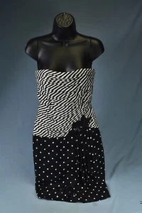 Vintage NEIMAN MARCUS GORGEOUS 100% SILK COCKTAIL DRESS A.J. BARI SIZE 10 #06733 - Picture 1 of 6