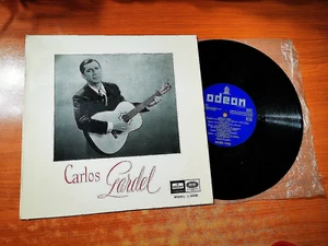 CARLOS GARDEL ULTRA RARE SPAIN LP VINYL 10" 10 INCHES 10 PULGADAS ODEON 1958 - Picture 1 of 2