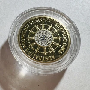 2022 $2 two dollar Frontline Workers Proof Coin In Original Capsule - Picture 1 of 2