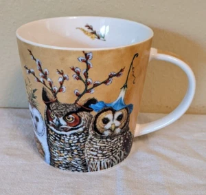 Taza Vicki Sawyer Bone China *Owl Family Princess* 13,5 oz. - Imagen 1 de 4