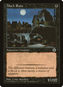 4x Muck Rats - LP - Portal - SPARROW MAGIC mtg - Picture 1 of 1