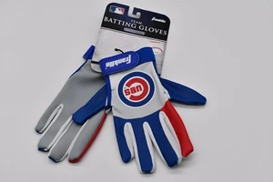 Franklin Chicago Cubs Youth Batting Gloves, Medium - Picture 1 of 1