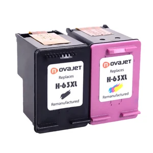 2 Stück 63XL 63 xl schwarze Farbe Tintenpatrone für HP ENVY 4511 4512 4522 4527, - Bild 1 von 5
