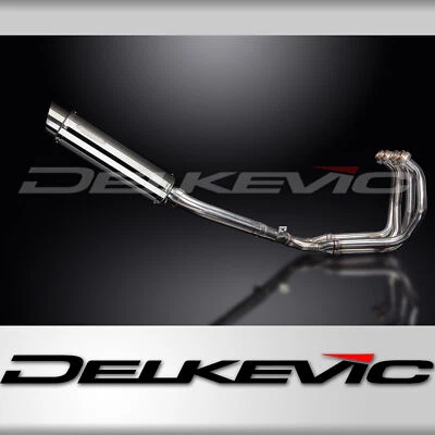 Silenciador de escape completo Yamaha YZF600R Foxeye 1995-1996 4-1 14" redondo de acero inoxidable Foto 1 de 4