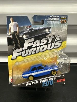 2016 Hot Wheels 1970 Ford Escort RS1600 MK1 Fast & Furious Fast & Furious 6 6/32 - Image 1 of 2