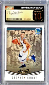 2016 Panini Studio Stephen Curry Pristine CGC 10 - Picture 1 of 2