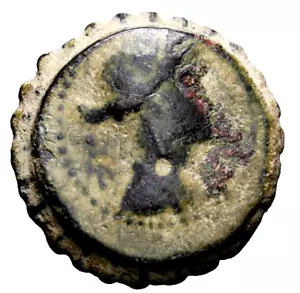 Seleukid Empire, Seleukos IV Philopator Serrate Æ 20mm. Antioch on the Orontes - Picture 1 of 4
