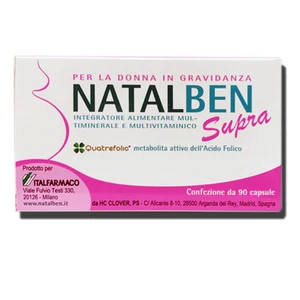 Natalben Supra Integratore 90 Capsule - Foto 1 di 1