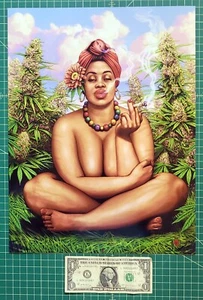 Soul 13 x 17" Rosenfeld Rafti not blotter art, not Alex Grey - Picture 1 of 2
