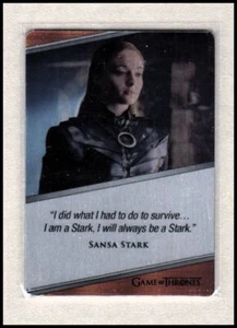 2021 Game of Thrones Iron Anniversary Expressions #E05 Sansa Stark - NM-MT - Bild 1 von 2