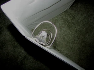 Avery EASY-TURN VIEW BINDER 3 upright 2" rings 4 pockets inside notebook (office - Picture 1 of 4
