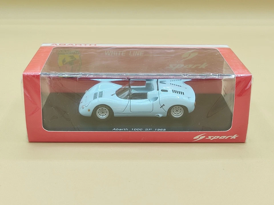 1/43 Abarth 1000 SP Bleu 1968 Spark S1331 - Photo 1/1