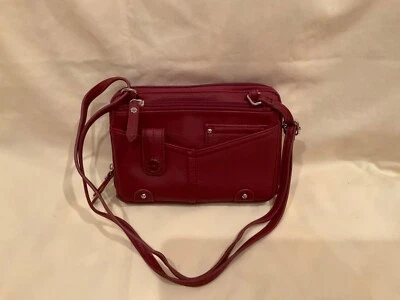 Rosetti Cash/Carry Mini Crossbody Wallet in Cardinal Red - Image 1 of 4