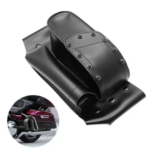 Alforja izquierda para motocicleta bolsa de barra protectora contra choques para Harley Electra Road Glide FLHT - Imagen 1 de 11