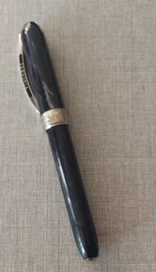 Bolígrafo VISCONTI MICHELANGELO AZUL CON ADORNOS DE PALADIO (SIN CAJA/PAPELES) - Imagen 1 de 9