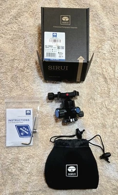 New In Box Area Swiss Mount Sirius G10KK Tripod Ball Head 3/8-16thread - Image 1 of 4