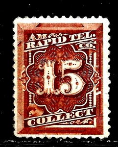 HICK GIRL-OLD MINT U.S. AMERICAN RAPID TELEGRAPH SC#1T11  COLLECT STAMPS   A5992 - Picture 1 of 2